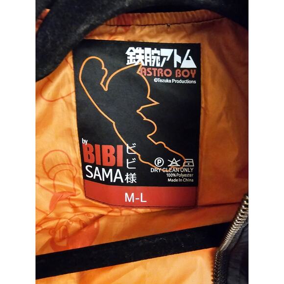 Bibisama × Astro Boy Bomber Anime Tezuka Graphic Jacket Japanese Art M/L - Picture 4 of 7